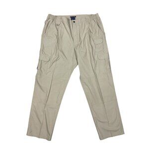 5.11 Tactical Taclite Pro Ripstop Pants Mens 42x34 Tan Khaki Cargo